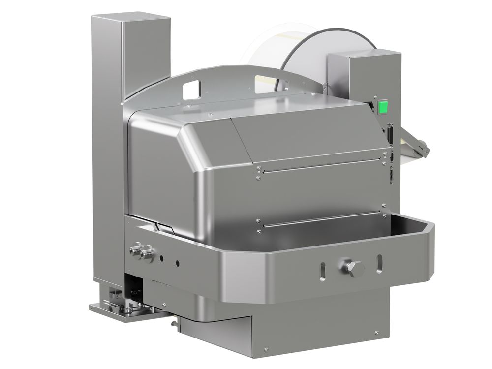 Distributeur d’étiquettes Legi-Air 4050E avec étiquettes face arrière