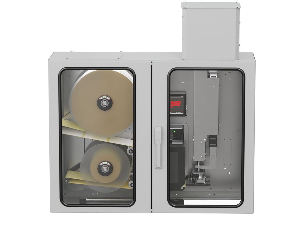 Distributeur d’étiquettes Legi-Air 4050I fermé face avant