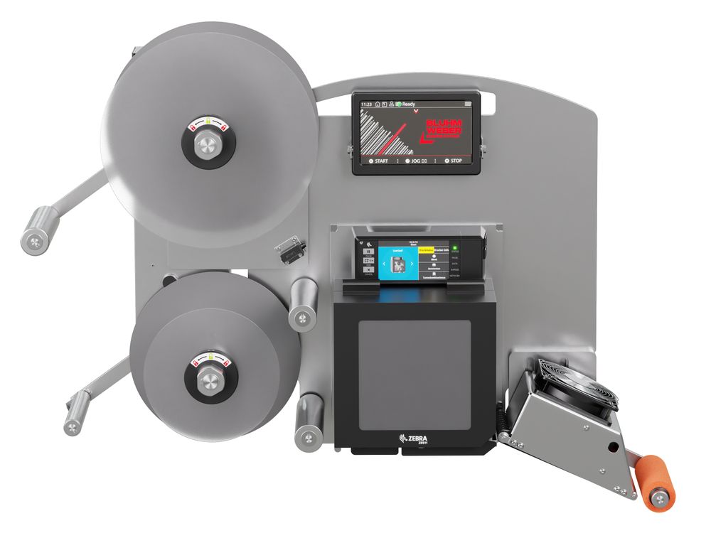 Distributeur d’étiquettes Legi-E 4050B sans étiquettes face avant