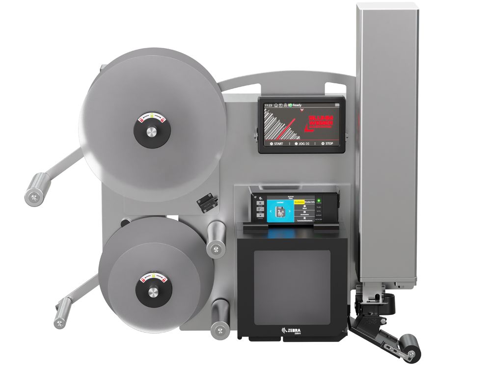 Distributeur d’étiquettes Legi-E 4050E sans étiquettes face avant