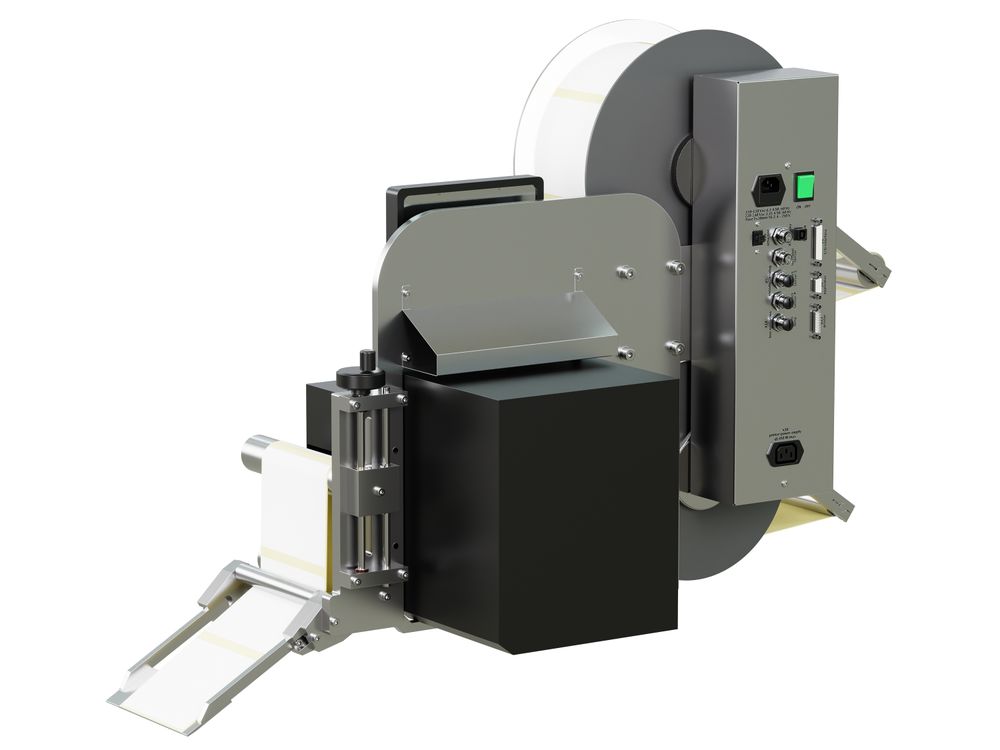 Distributeur d’étiquettes Legi-E 4050WO avec étiquettes face arrière