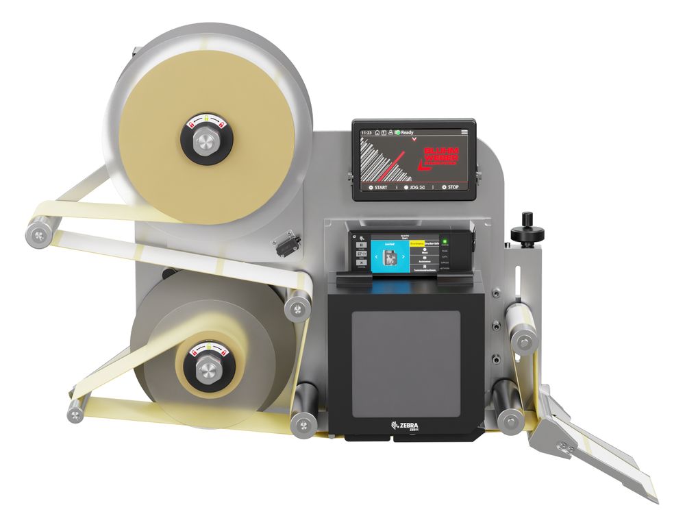 Distributeur d’étiquettes Legi-E 4050WO avec étiquettes face avant