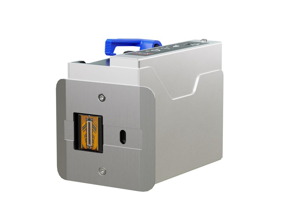 Imprimante à jet d’encre industrielle Markoprint X1JET LX face avant droite