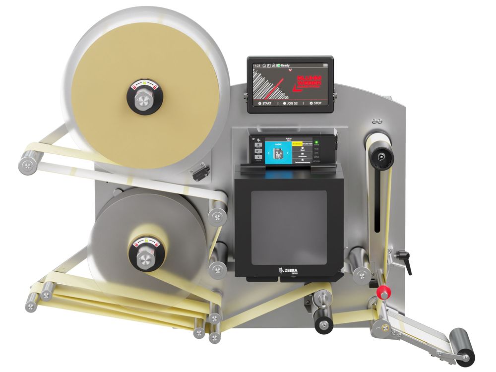 Distributeur d’étiquettes Legi-E 4050AC avec étiquettes face avant