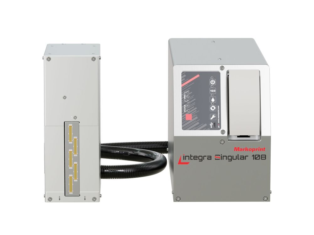 Imprimante à jet d’encre industrielle Markoprint integra Singular 108 face avant