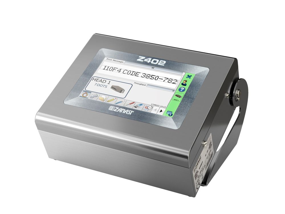 Contrôleur d’impression à jet d’encre Zanasi DOD Z402 avant gauche