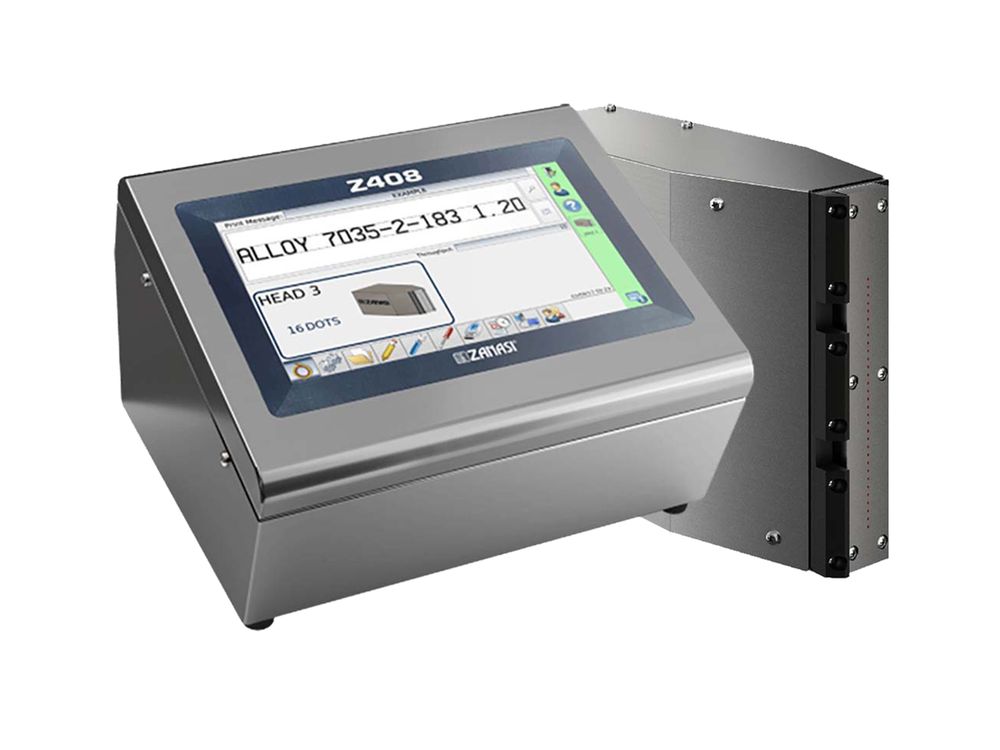 Contrôleur d’impression à jet d’encre Zanasi DOD Z408 et tête d’impression