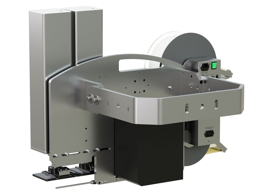 Distributeur d’étiquettes Legi-Air 4050CWB avec étiquettes face arrière