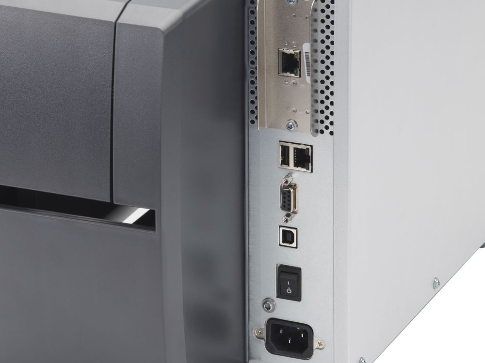 Zebra ZT231 Imprimante d’étiquettes face arrière avec raccordement Ethernet