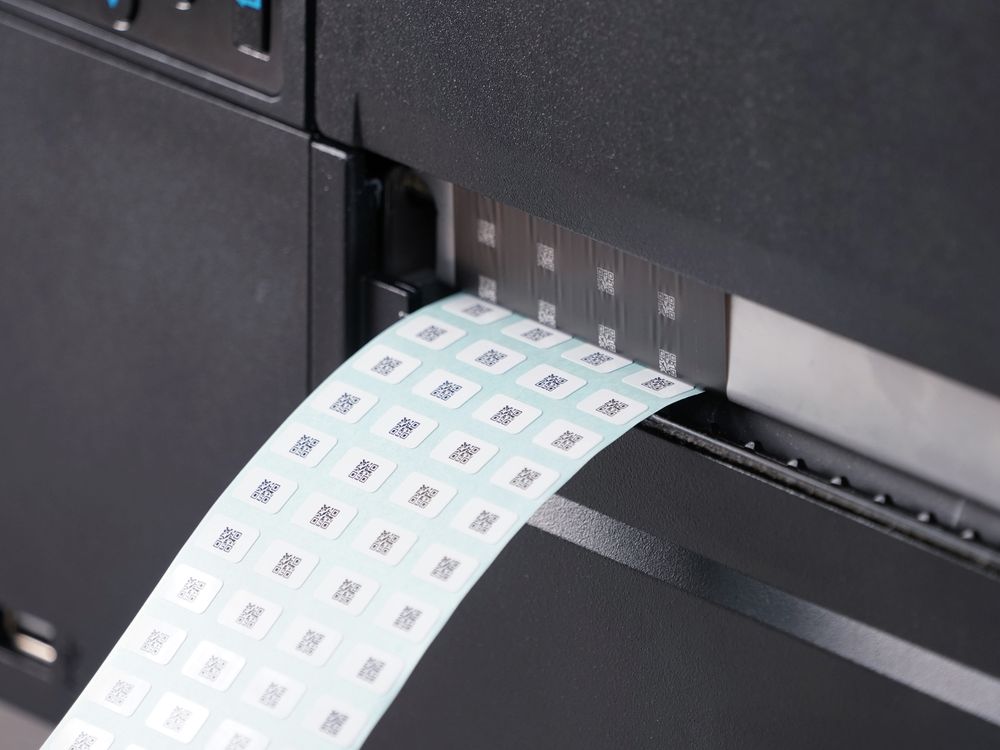 Impression de micro-étiquettes Sato CL4NX Plus