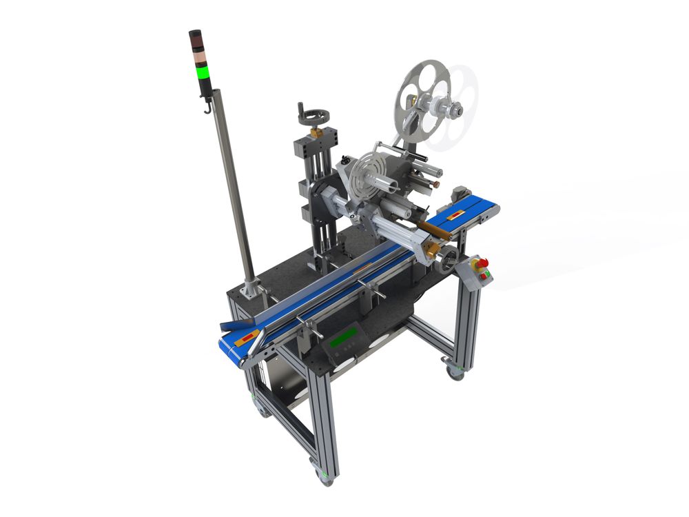 Ligne étiquetage Weber Access dessus