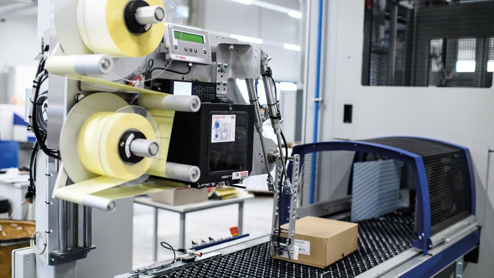 Legi-Air 4050E Étiquette sur le côté du carton