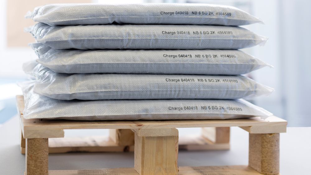 Sac imprimé avec l’imprimante à jet d’encre Markoprint X1JET XR