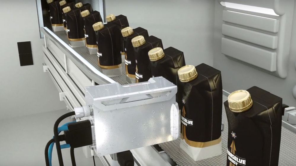 Imprimante à jet d’encre Markoprint IP-Jet HP sur la ligne de production