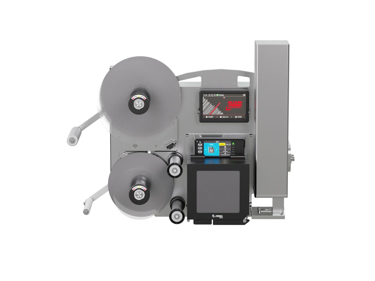 Distributeur d’étiquettes Legi-Air 4050E sans étiquettes face avant