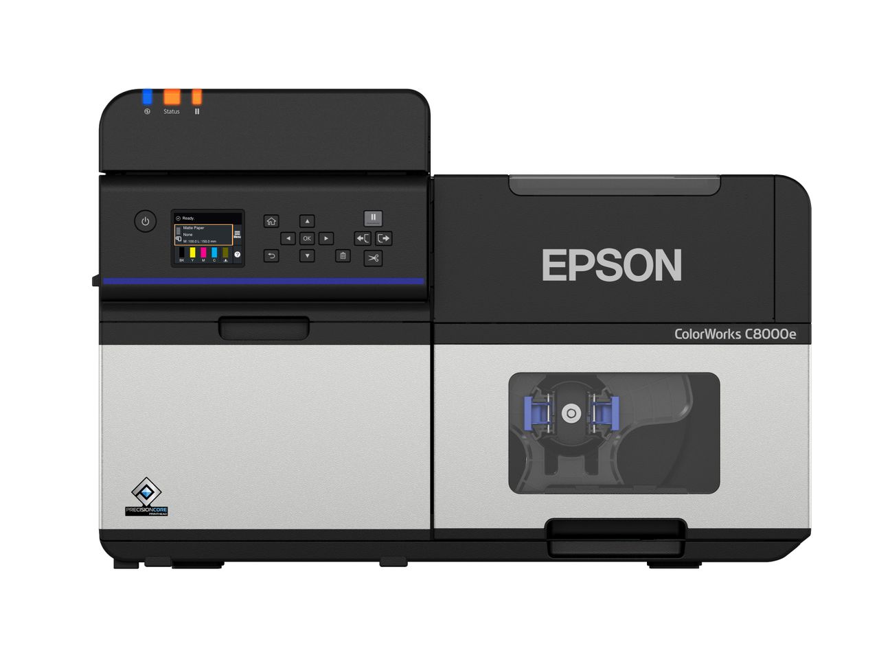 Imprimante d’étiquettes couleur Epson ColorWorks C8000e sans étiquette face avant