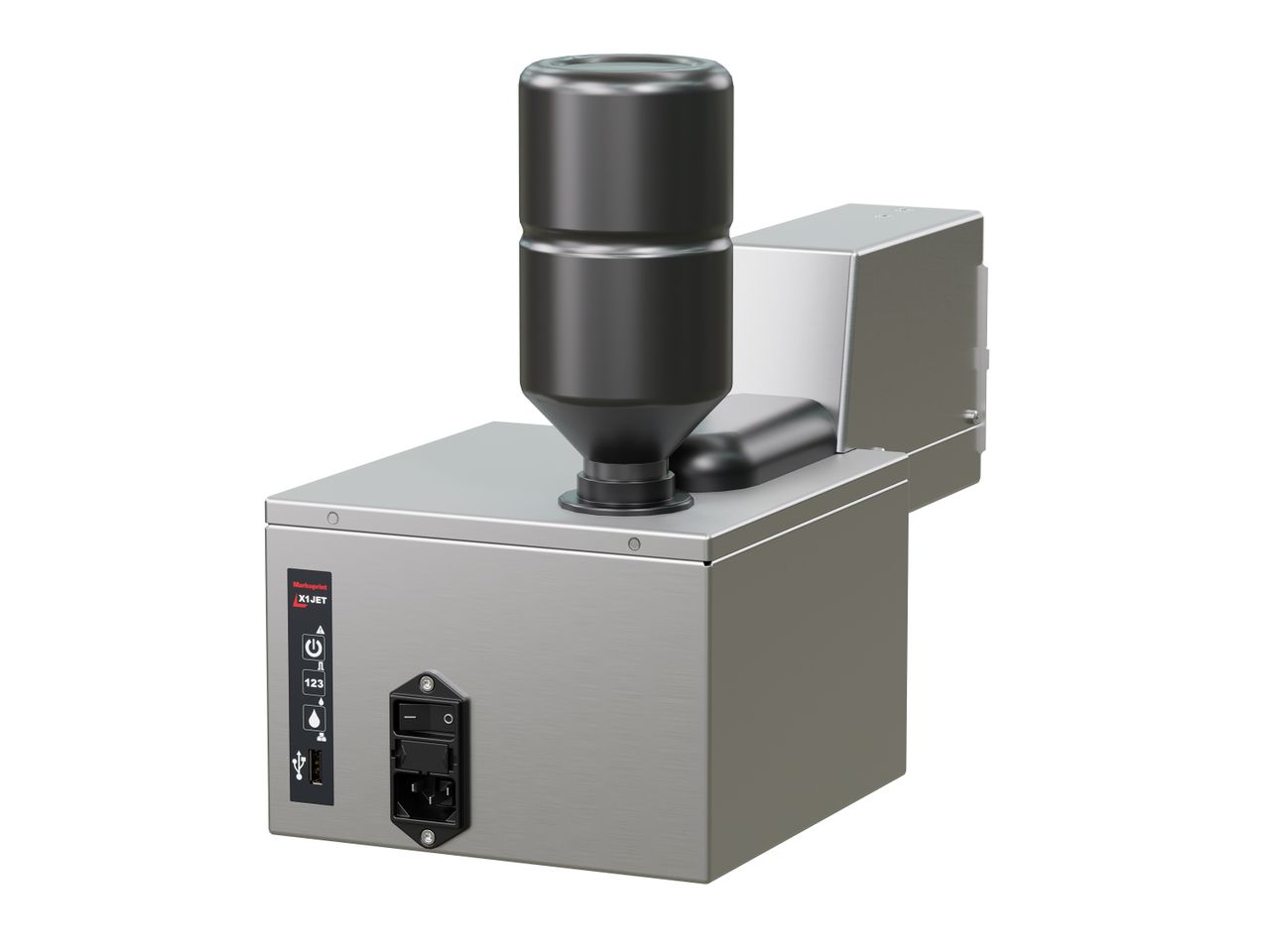 Imprimante à jet d’encre industrielle Markoprint X1JET MX 50 face arrière droite