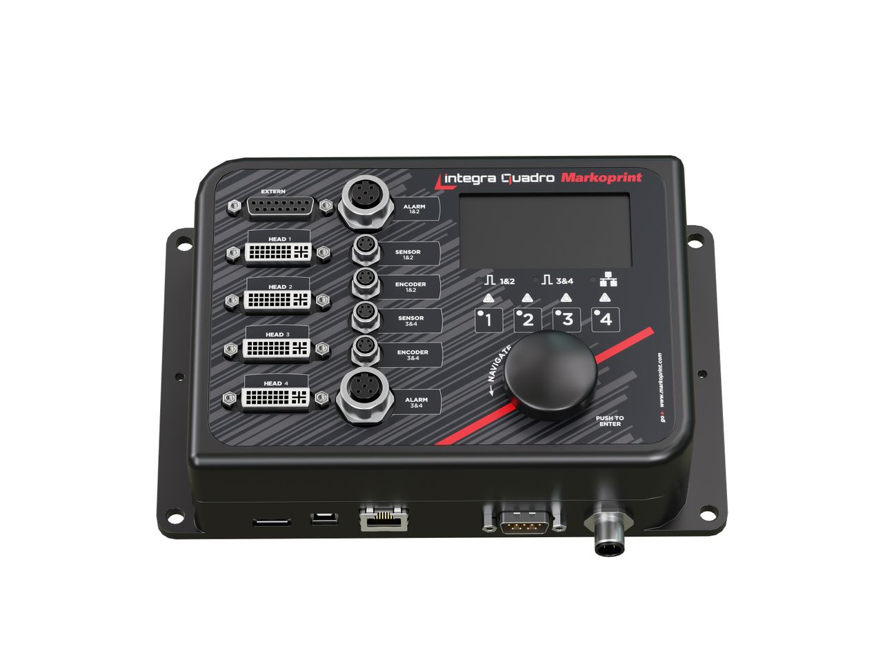 Imprimante à jet d’encre industrielle Markoprint Quadro face avant