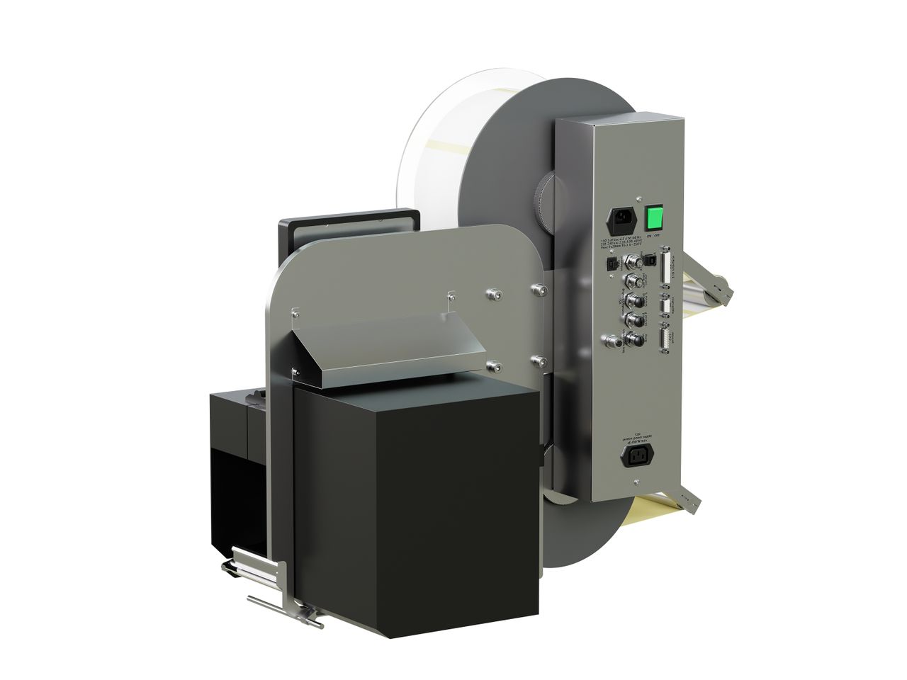 Distributeur d’étiquettes Legi-Air 4050B-R avec étiquettes face arrière