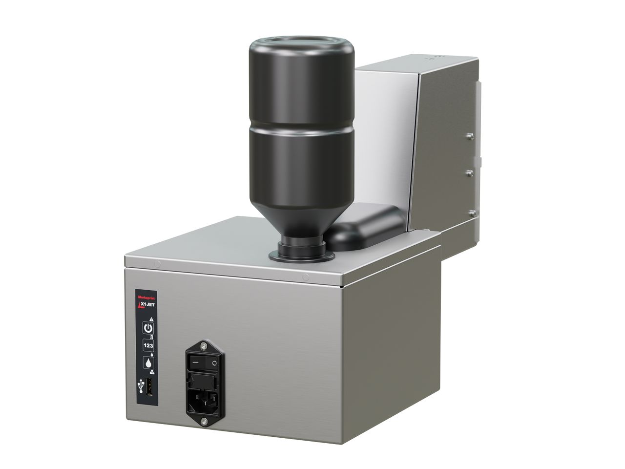 Imprimante à jet d’encre industrielle Markoprint X1JET MX 100 face arrière droite