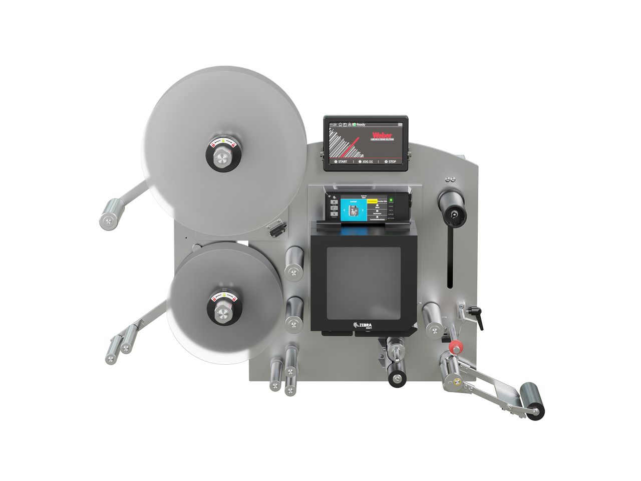 Distributeur d’étiquettes Legi-E 4050AC sans étiquettes face avant