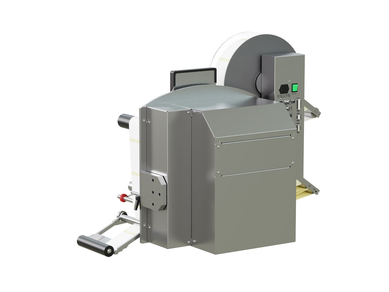 Distributeur d’étiquettes Legi-E 4050AC avec étiquettes face arrière