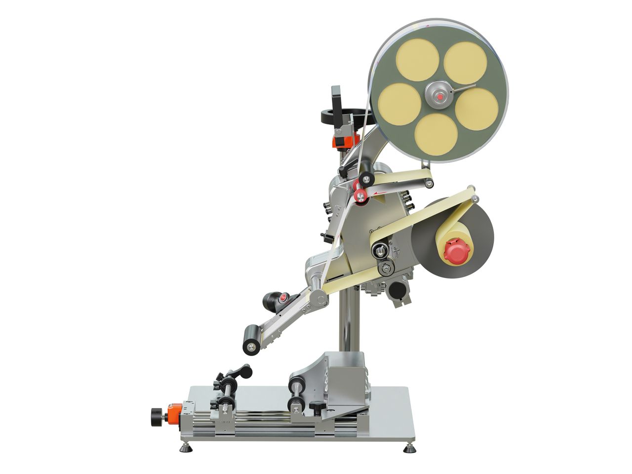 Étiqueteuse Geset 141 avec étiquettes face avant