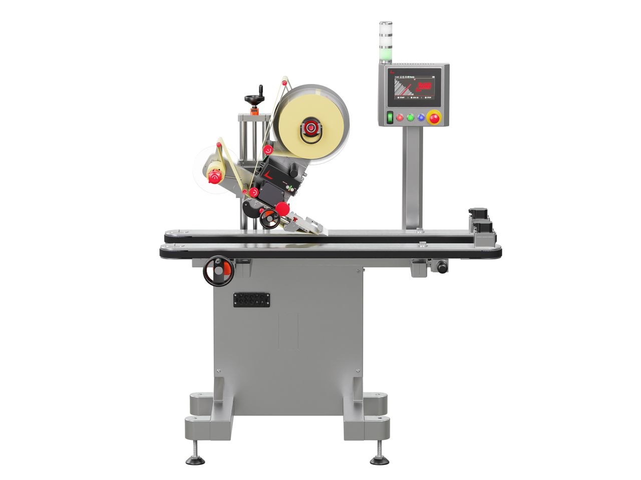 Étiqueteuse Geset 241 avec étiquettes face avant