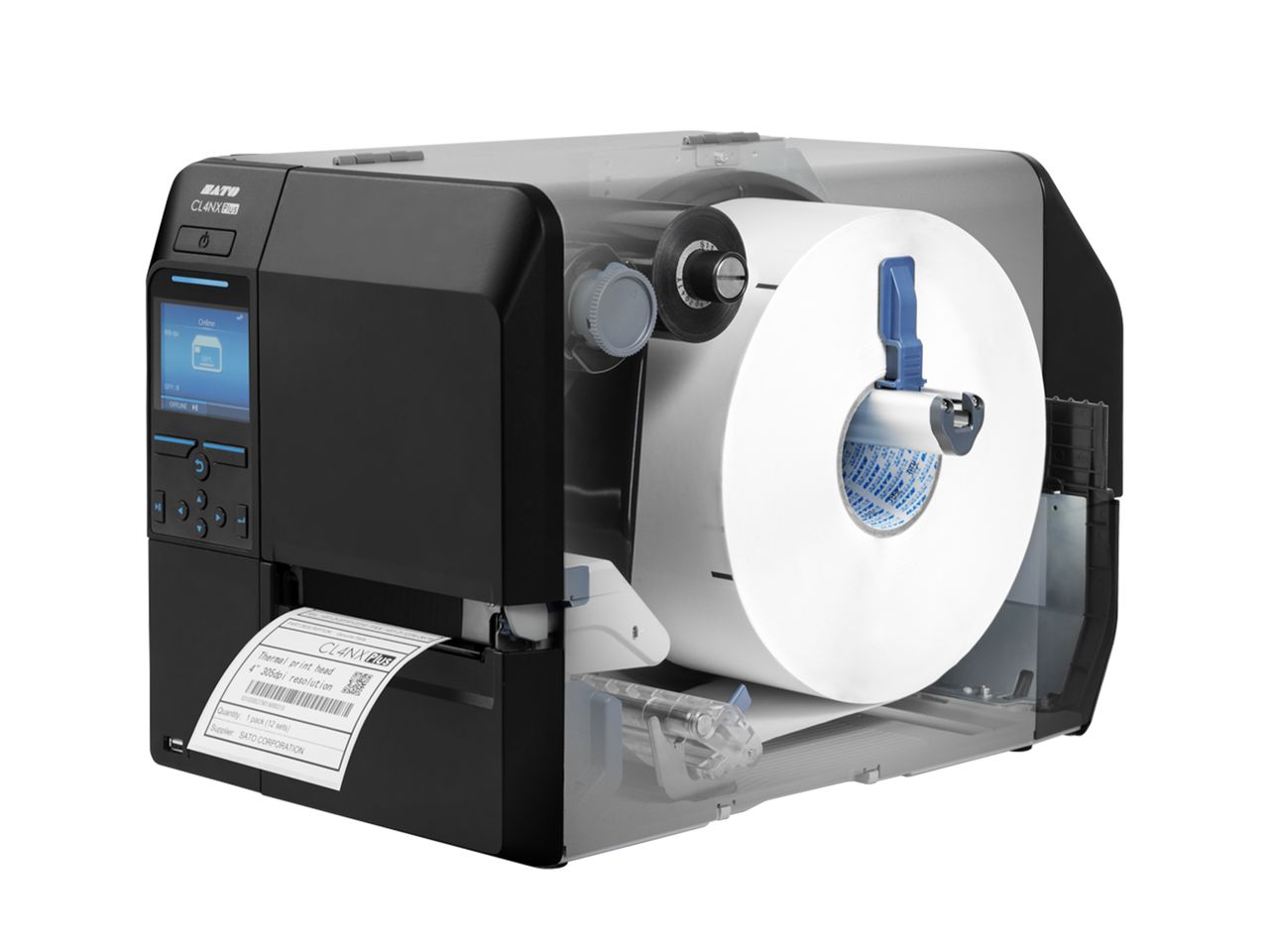 Visualisation de l’intérieur de la Sato CL4NX Plus