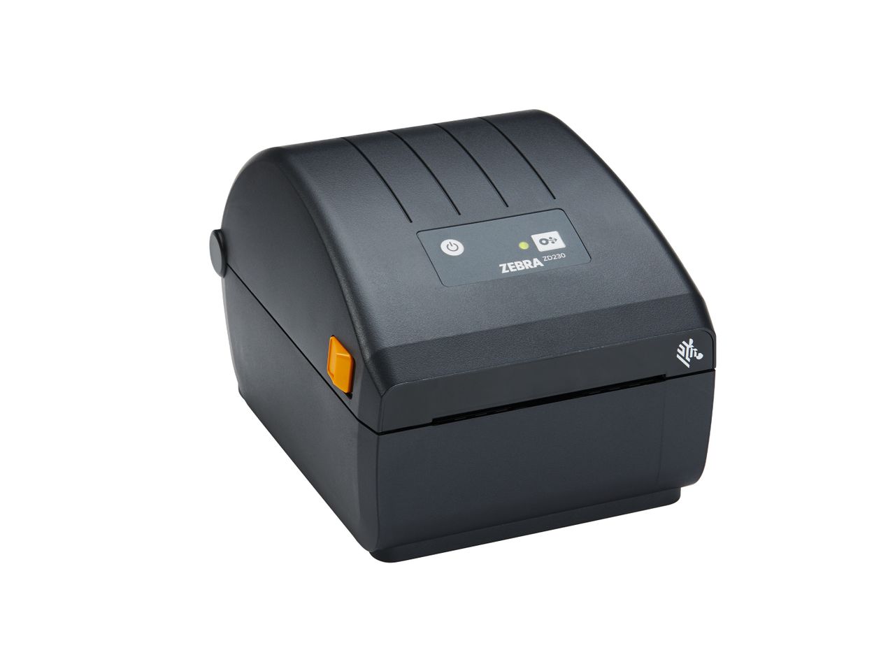 Imprimante d’étiquettes Zebra ZD230d Desktop avant droite