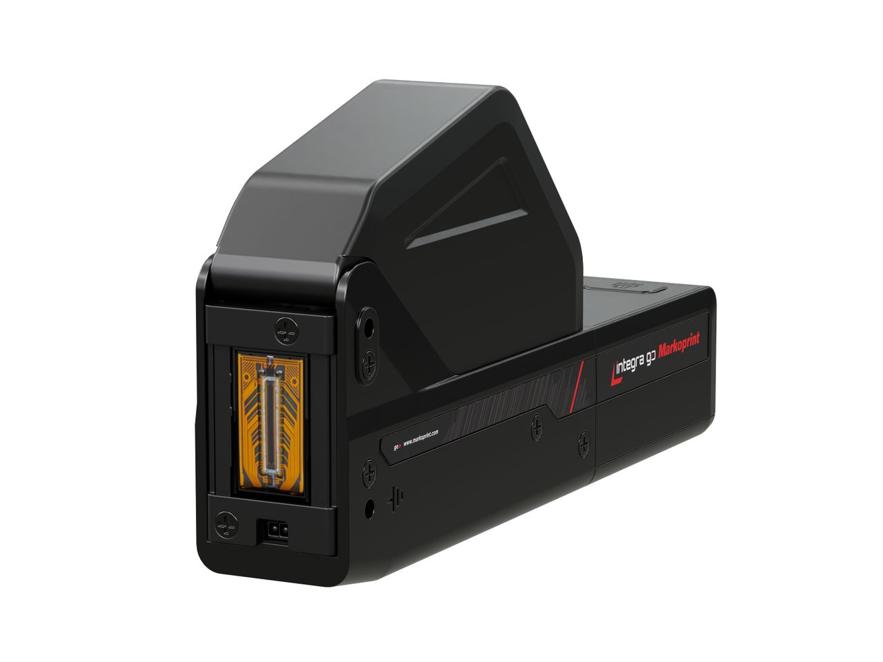 Imprimante jet d’encre industrielle Markoprint integra go avant gauche