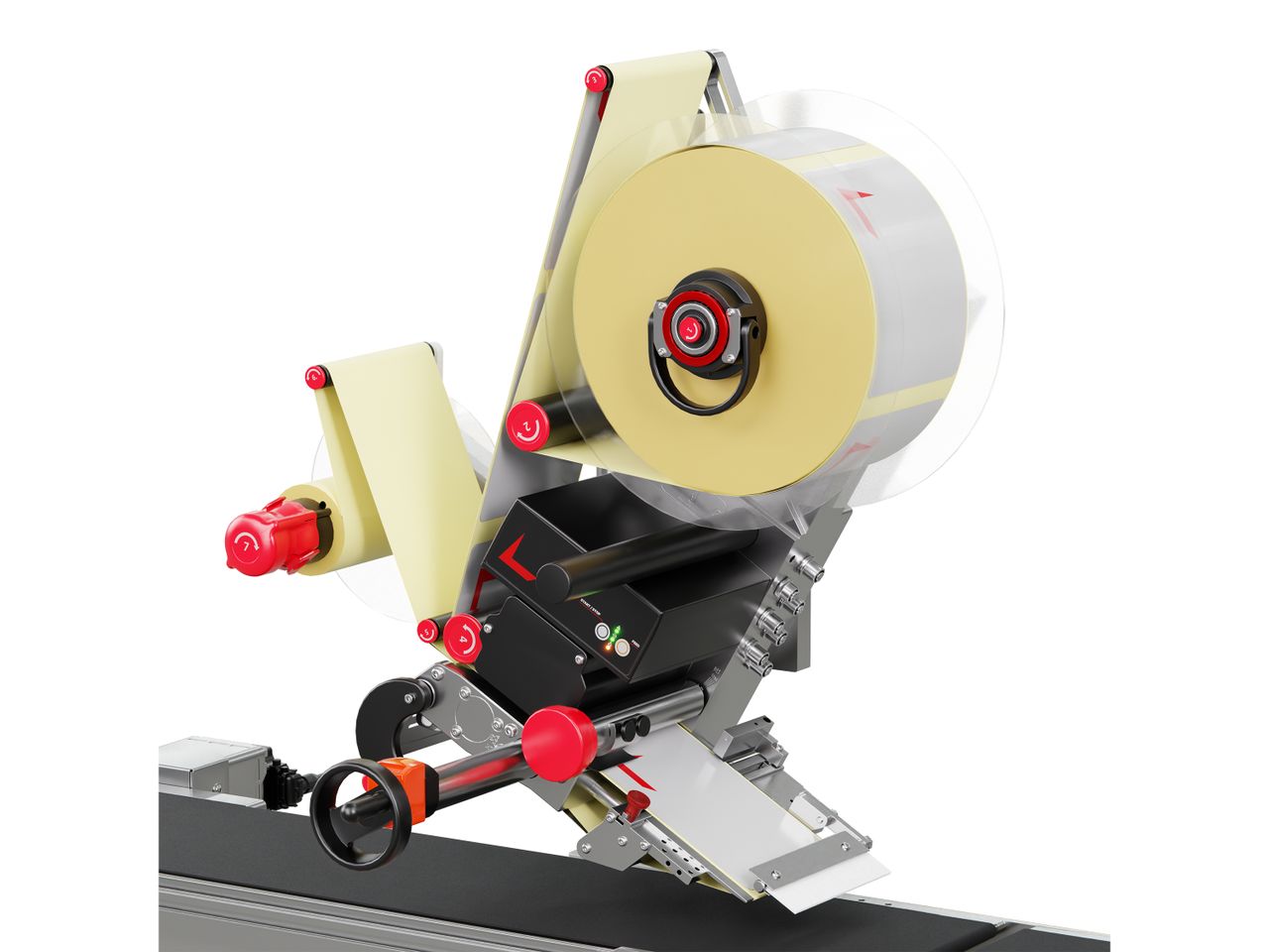 Étiqueteuse Geset 217 avec étiquettes droite