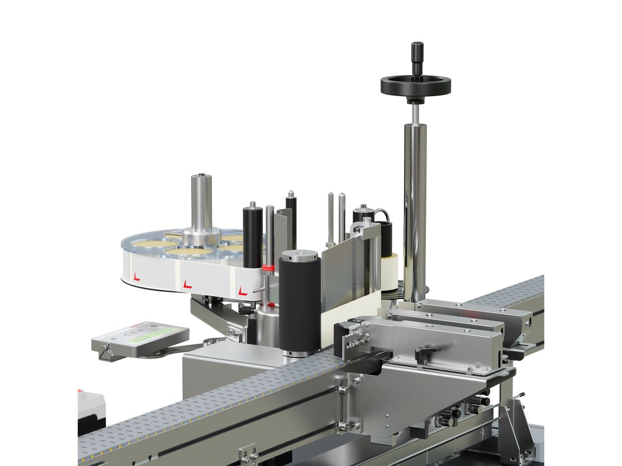 Étiqueteuse Geset 222 avec étiquettes droite