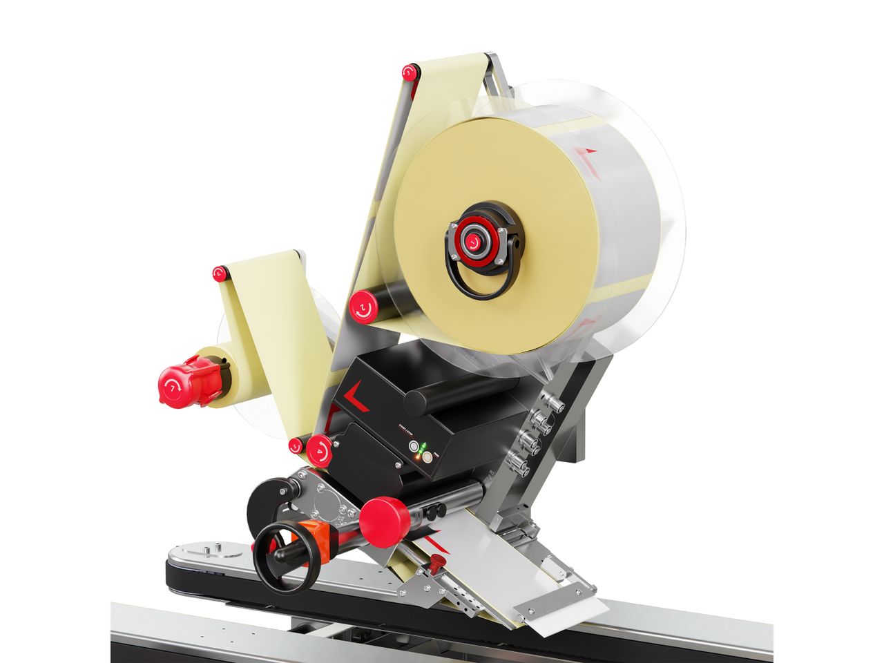 Étiqueteuse Geset 247 avec étiquettes droite