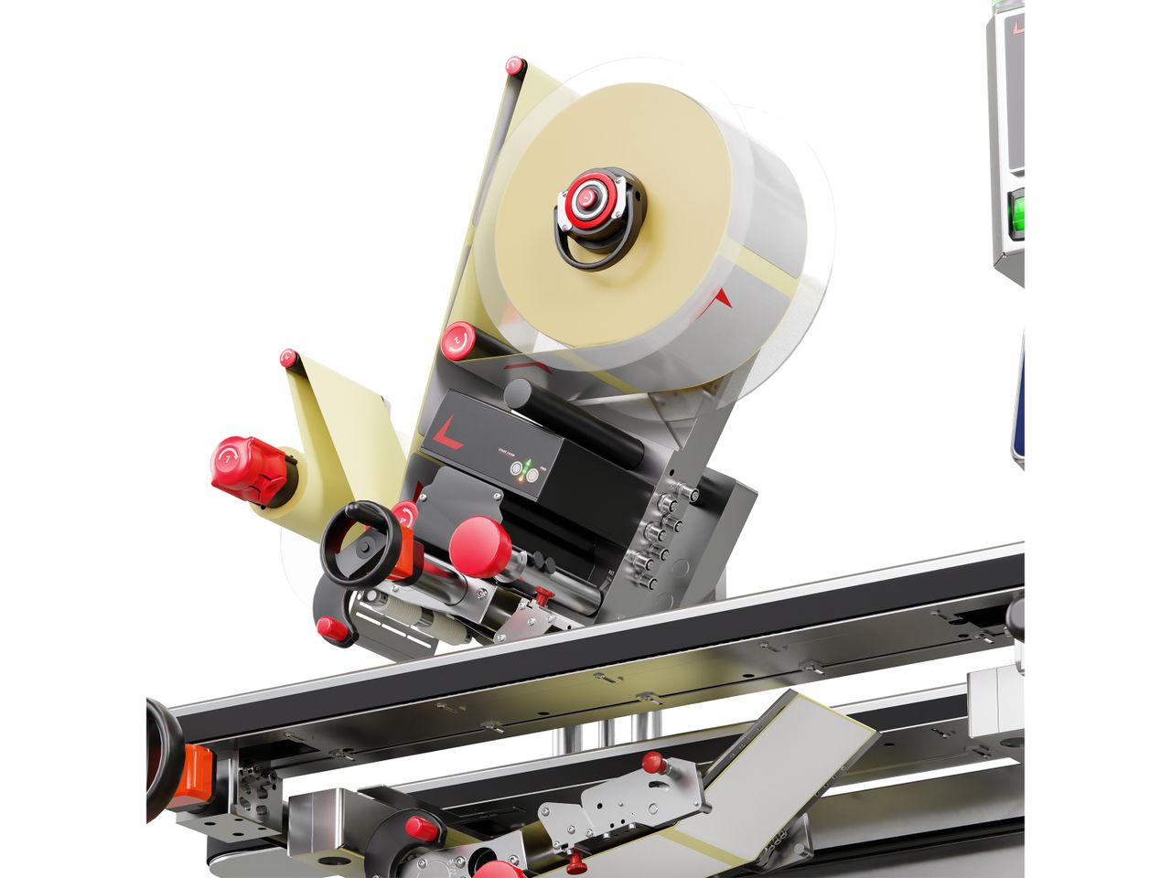 Étiqueteuse Geset 247 avec étiquettes droite