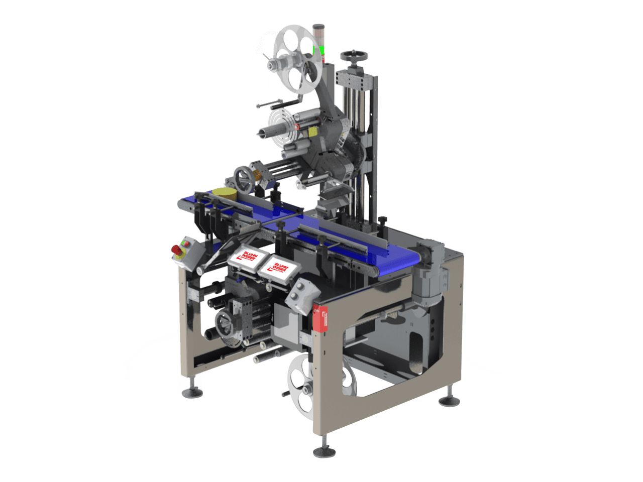 Ligne étiquetage Weber Access dessus dessous