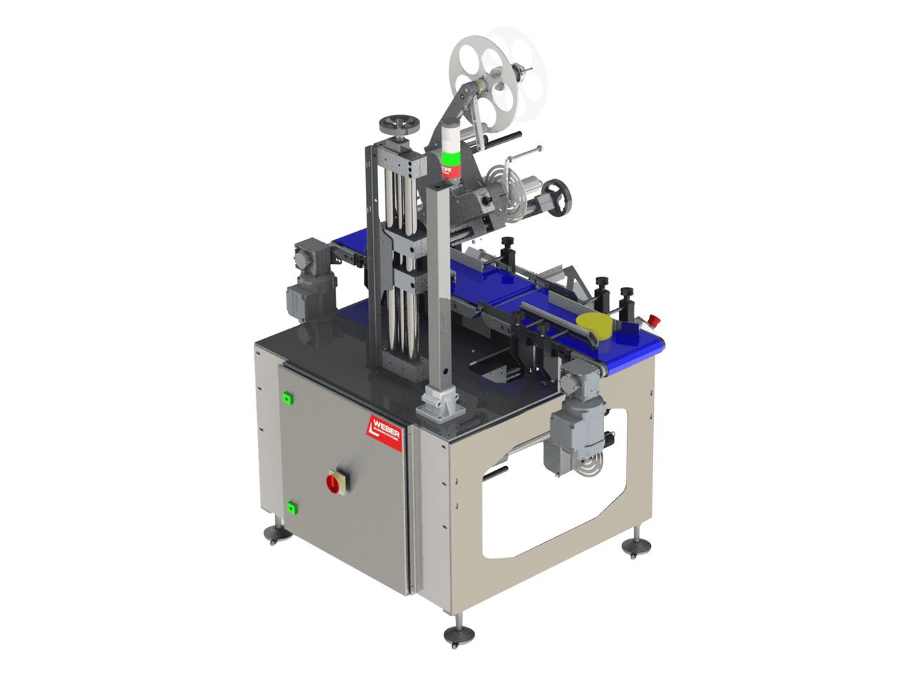 Ligne étiquetage Weber Access dessus dessous