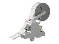 Distributeur d’étiquettes Alpha Compact avec étiquettes face arrière