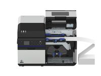 Imprimante d’étiquettes couleur Epson ColorWorks C8000e Capot ouvert avec papier continu