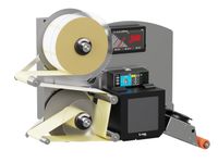 Distributeur d’étiquettes Legi-E 4050B avec étiquettes gauche