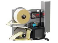 Distributeur d’étiquettes Legi-E 4050E avec étiquettes gauche