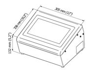 Contrôleur d’impression à jet d’encre Zanasi DOD Z408 Dessin technique Dimensions