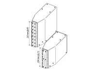 Imprimante jet d’encre gros caractères Zanasi DOD Z408 Têtes d’impression Dessin technique Dimensions