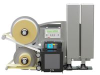 Distributeur d’étiquettes Legi-Air 4050CWB avec étiquettes face avant