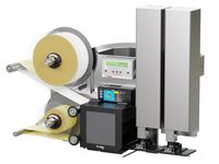 Distributeur d’étiquettes Legi-Air 4050CWB avec étiquettes droite