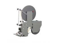 Distributeur d’étiquettes Alpha HSM vu de l’arrière