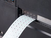 Impression de micro-étiquettes Sato CL4NX Plus