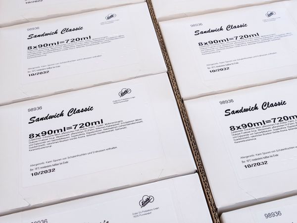 Étiquette en haut du carton 4