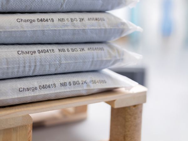 Sac imprimé avec l’imprimante à jet d’encre Markoprint