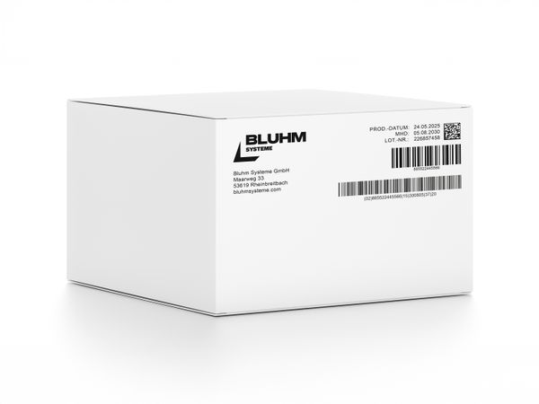 Carton imprimé avec l’imprimante à jet d’encre Markoprint integra Singular 108